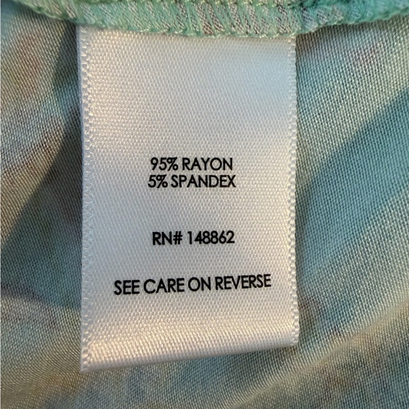 NWT Torrid Mint Floral Supersoft Button-Front Dress - Torrid Size 3 (22-24, 3X) - Picture 15 of 16